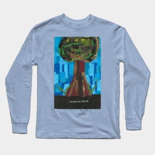 Keep Growing Up Collage Long Sleeve T-Shirt